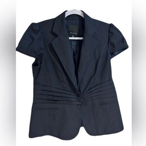 The Limited Charcoal Pinstripe Women's Blazer
